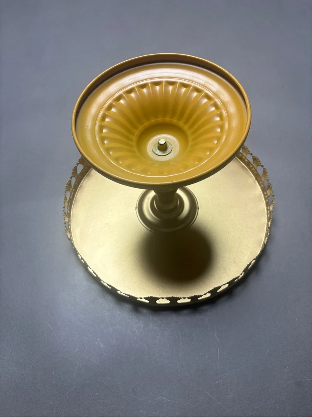 10in Gold Dessert Stand Elegant Cake Display